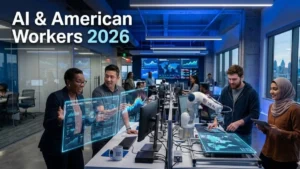 How AI Is Transforming the American Workplace in 2026: Jobs, Industries, and Daily Life