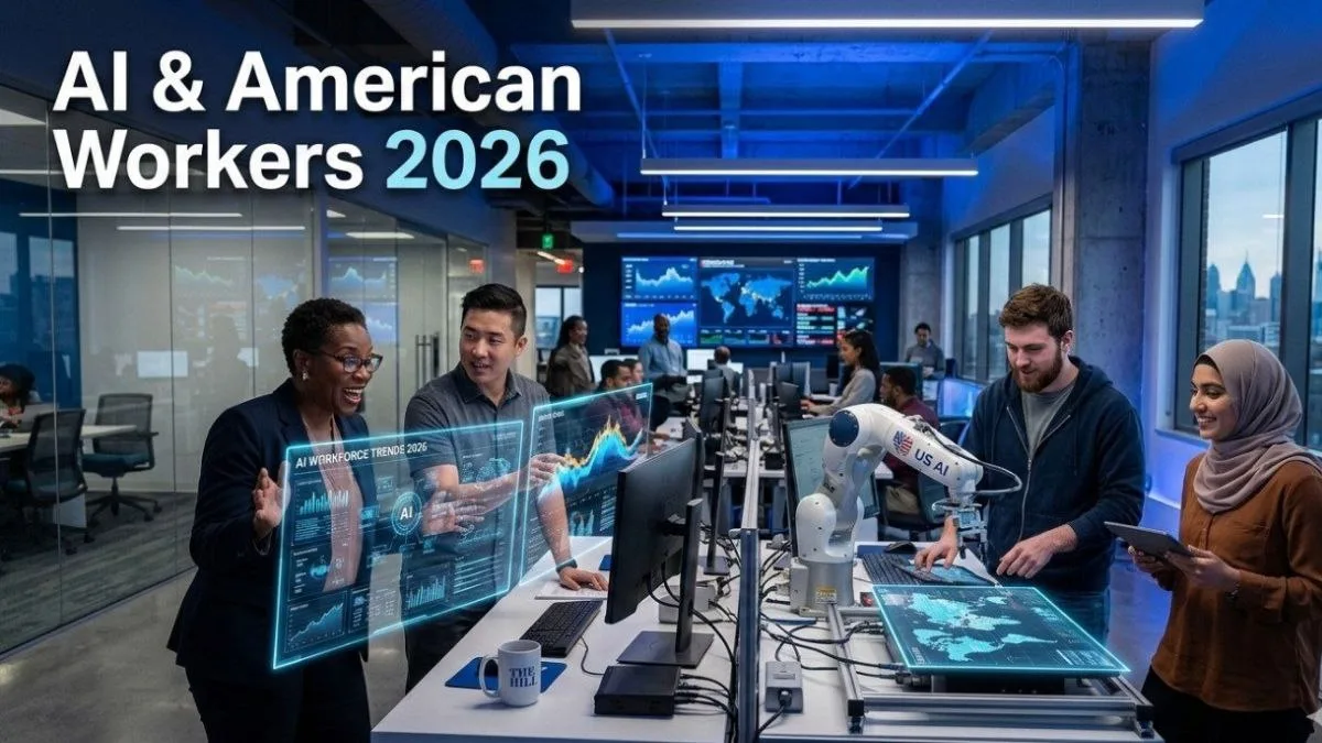 How AI Is Transforming the American Workplace in 2026: Jobs, Industries, and Daily Life